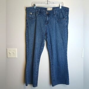 Z. Cavaricci Blue Jeans size 18 Bootcut